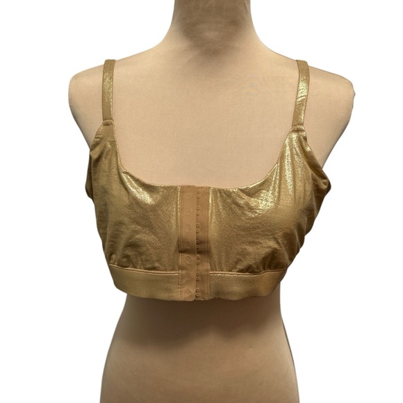 NWT-SKIMS Fits Everybody Bralette/Color Gold/ Size 4X/BR-SCN-1475 - Picture 1 of 6